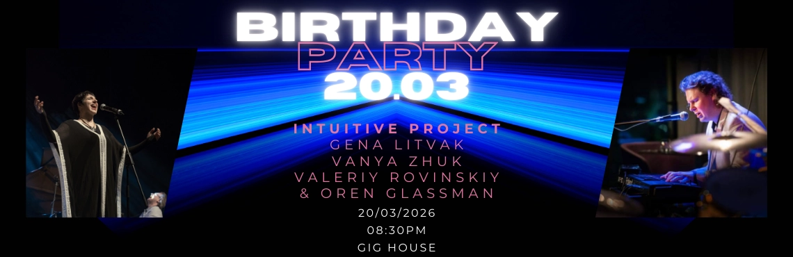 Celebrating birthday with INTUITIVE PROJECT