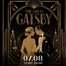 THE GREAT GATSBY PARTY —  המסיבה הכי רועשת של אוגוסט