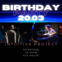 Celebrating birthday with INTUITIVE PROJECT