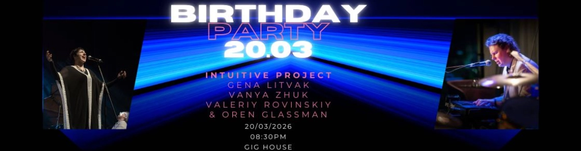 Celebrating birthday with INTUITIVE PROJECT